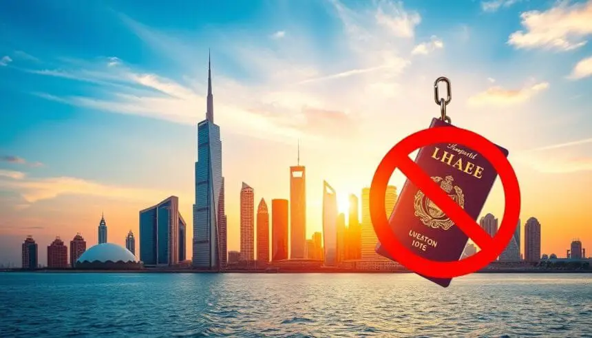 picture representing uae travel ban